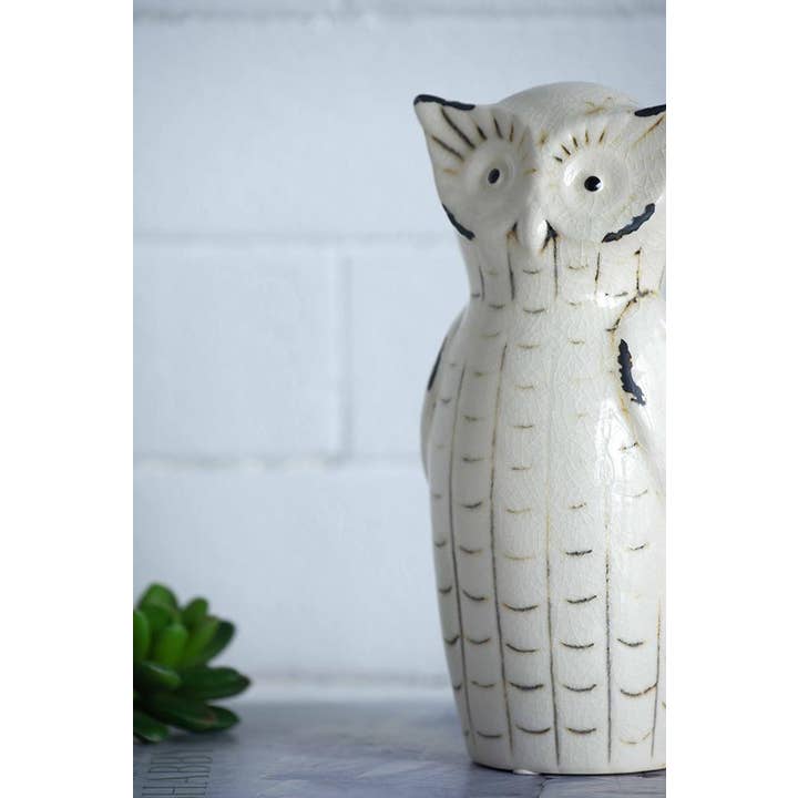 A&B Home Group Inc. - Wholesale Decorative Figurine - S/3 Vivek White Owls Trio11