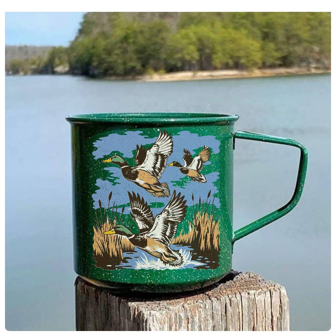 ThatsRad - Wholesale Coffee Mug - Flying Ducks - Camp Mug1