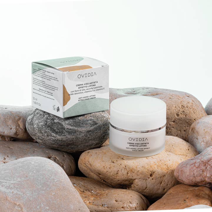 Crema facial anti-envejecimiento con efecto lifting para venta al por mayor de Ovidia