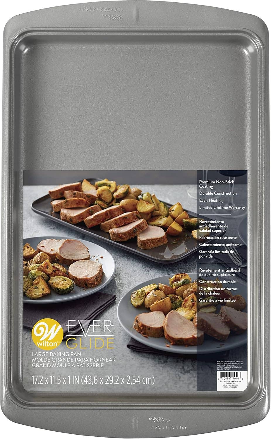 Innovarix - Wholesale Baking Sheet/Mat - Wilton Ever-Glide Large Baking Pan - 17.2x 11.5 Inch1