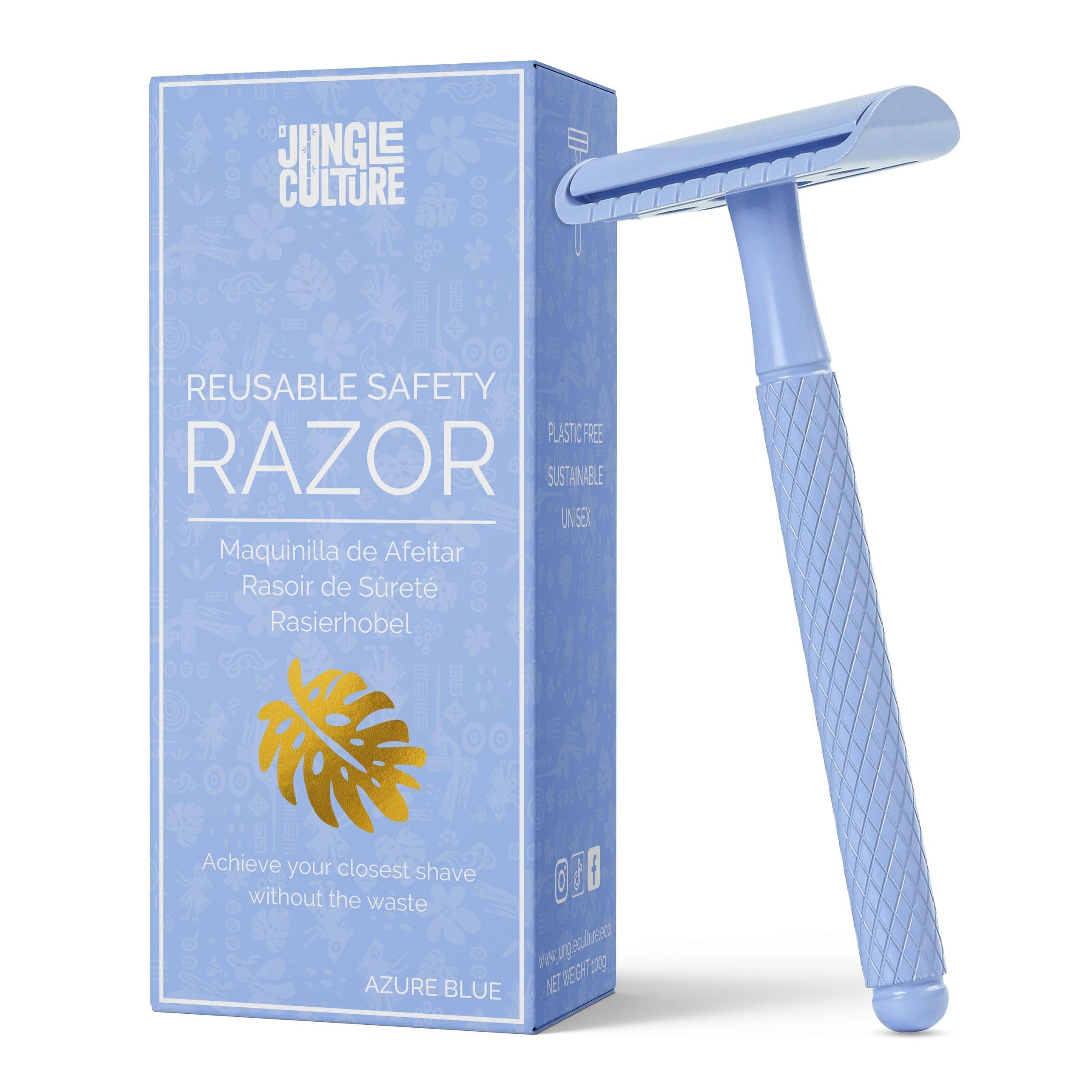 Jungle Culture – wholesale Razor – Safety Razor for Women & Men, Reusable Metal Razors (Unisex)1
