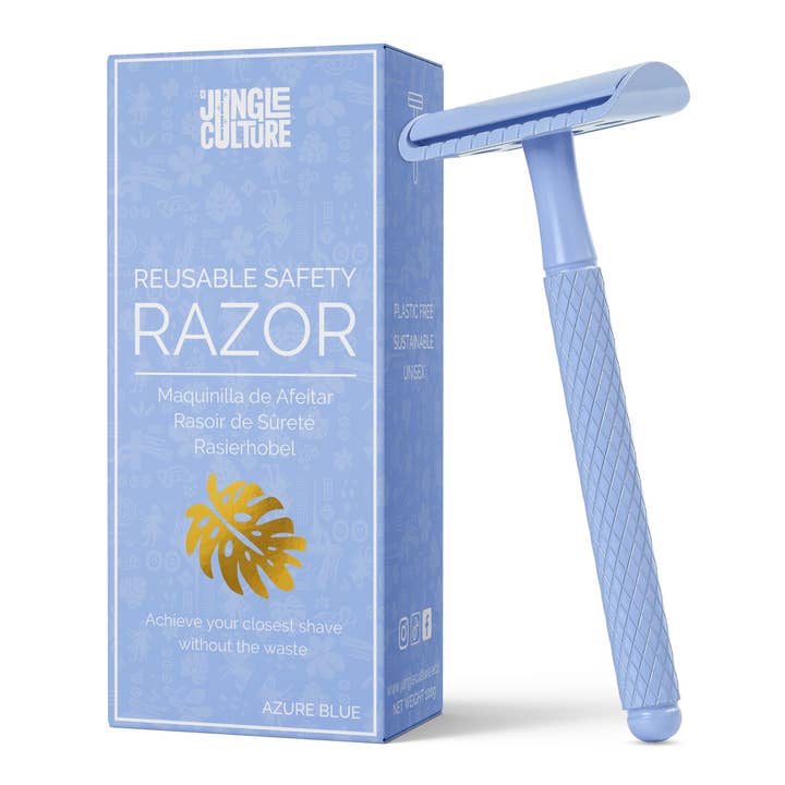 Jungle Culture – wholesale Razor – Safety Razor for Women & Men, Reusable Metal Razors (Unisex)1