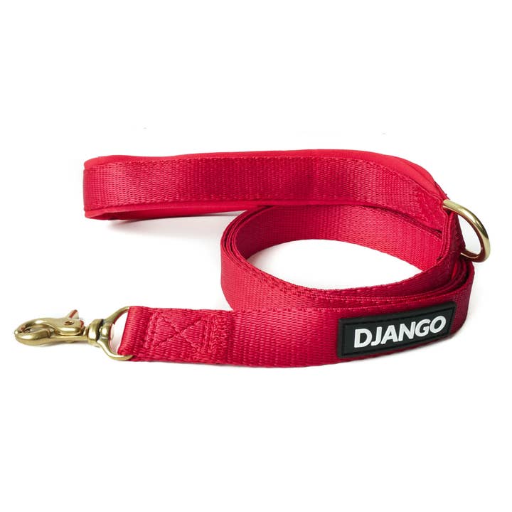 DJANGO - Wholesale Pet Leash - Dog - Adventure Dog Leash - Crimson Red4