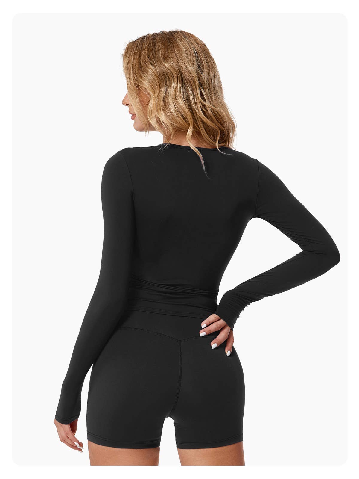 Mantra Active - Wholesale Athletic Top - Women's - Abigail Buttery Soft Crew Neck Long Sleeve Active Top16