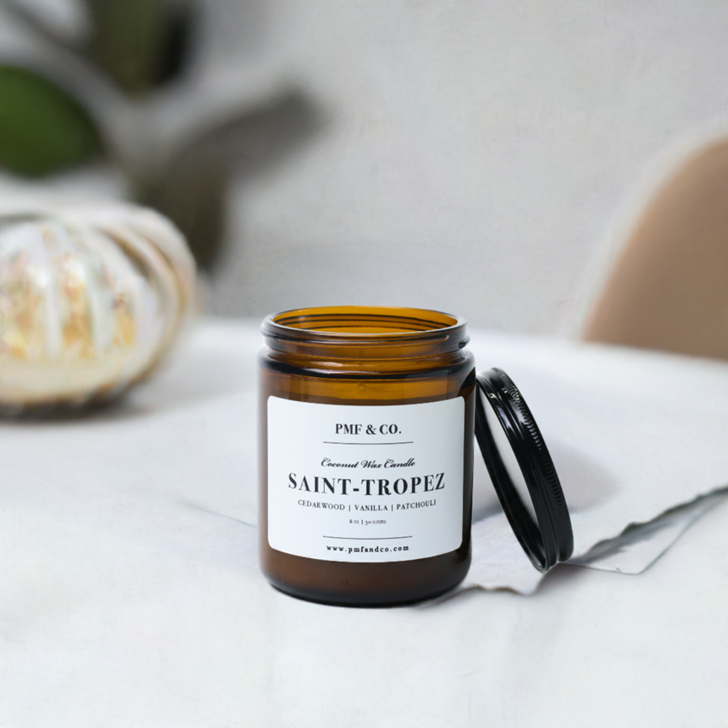 Pardon My French & Co - Wholesale Jar/Filled Candle - SAINT TROPEZ CANDLE6