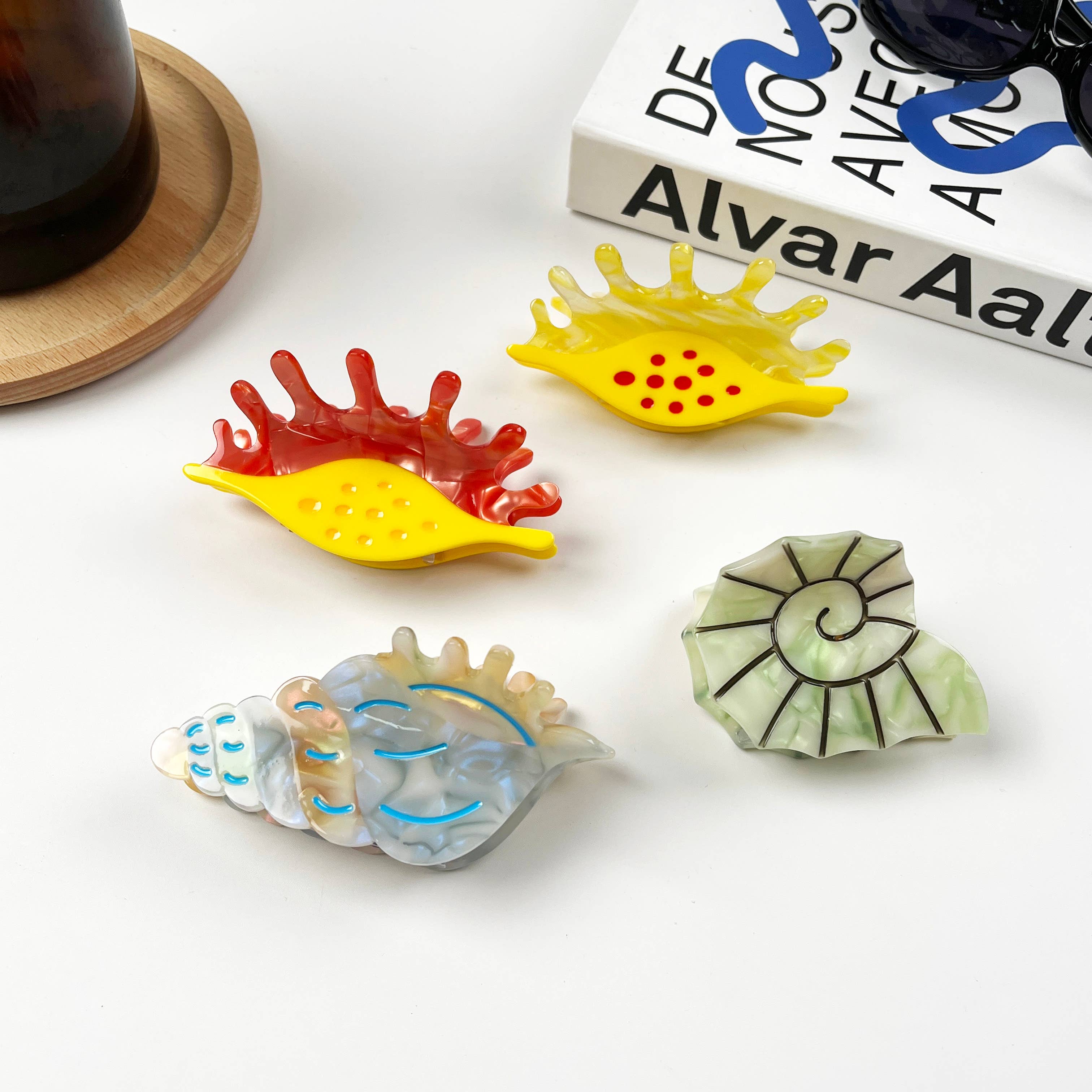 mildstyles – Großhandel Haarclip – Damen – Haarklammer in Marinekoralle5