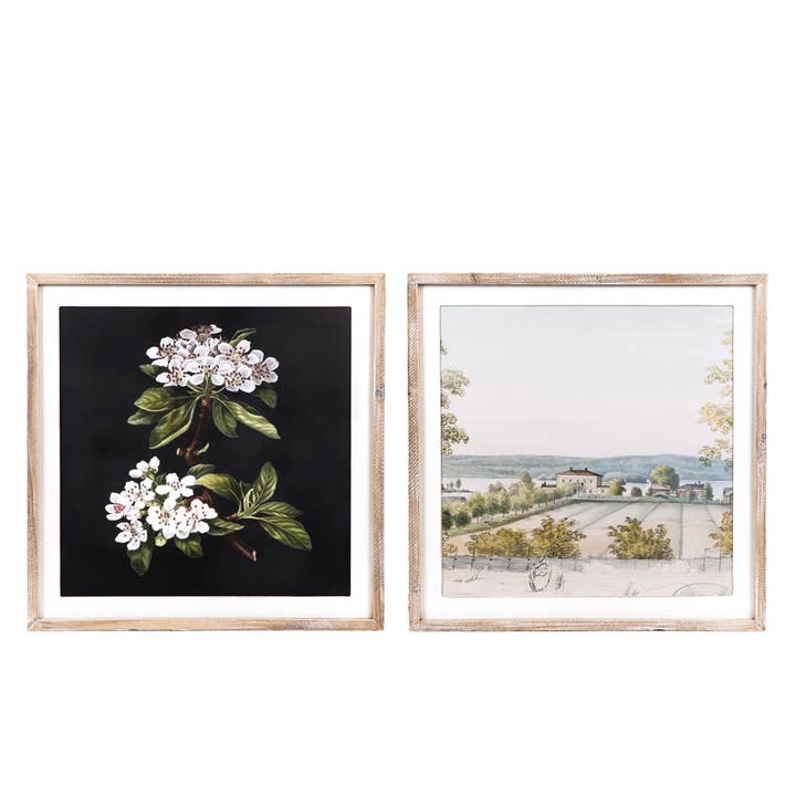 11860 - 24x24 wall art home decor Flora & Fauna for wholesale by Devanie At Home (Formerly Adams & Co.)