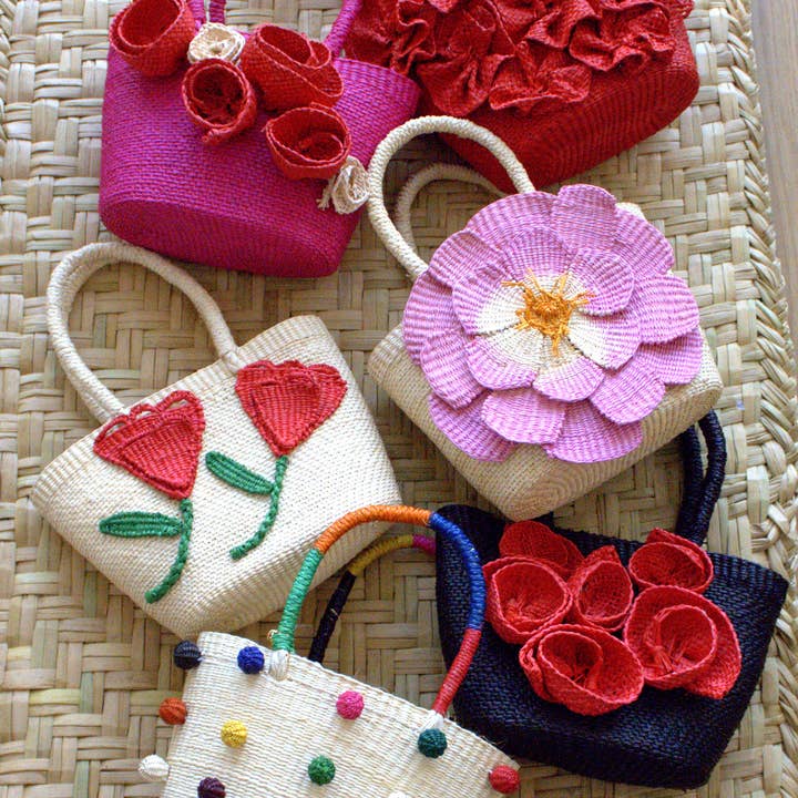 Mini Flower Bags “Beautiful Spring”. for wholesale by SHICATO HANDCRAFTED