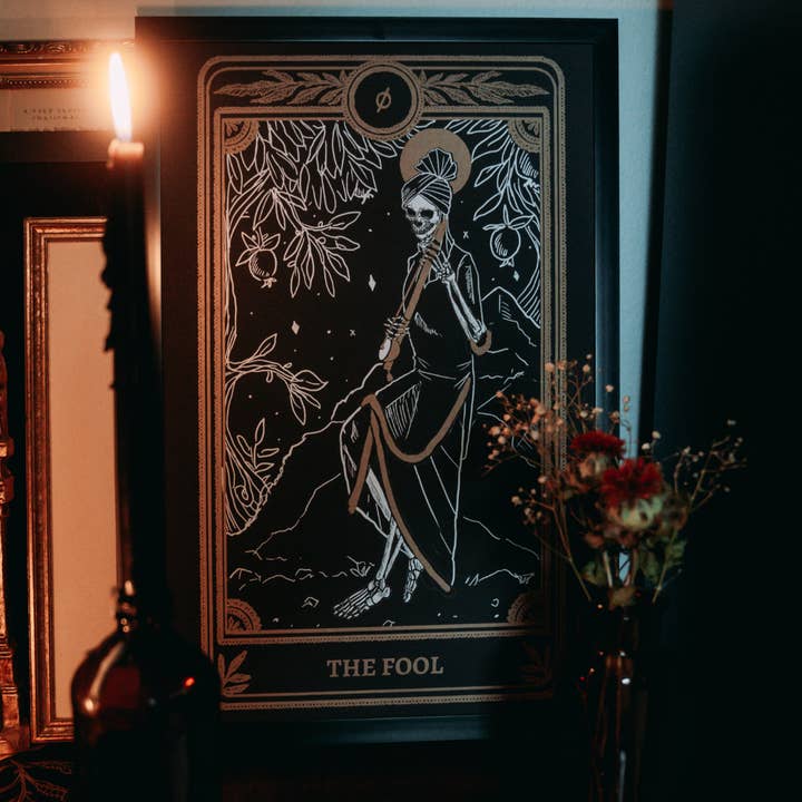 13th Press - Wholesale Art Print - Marigold Tarot Print - The Fool
