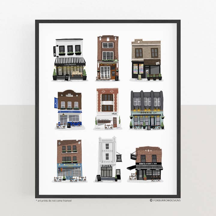 Astoria Collection-Astoria Shop Fronts 1.0 for wholesale by Fox Burrow Designs