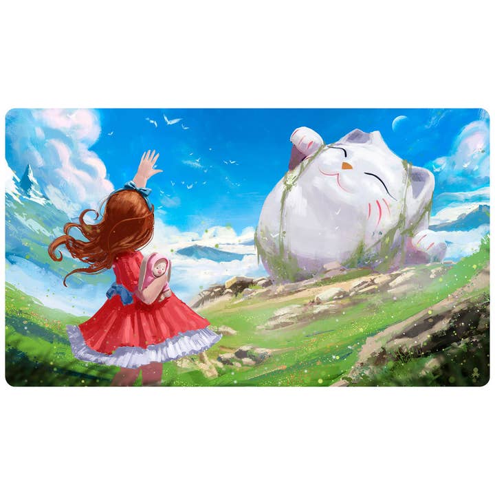 Kitty Pot Playmat for wholesale by Kraken Dice