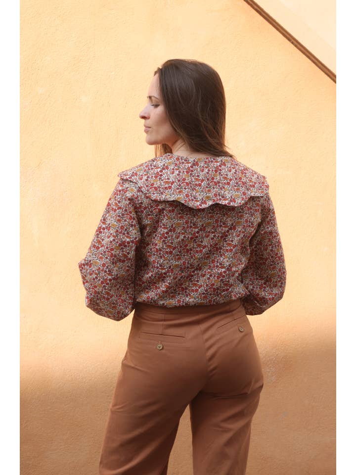 Cha' coud - Wholesale Blouse - Women's - Sewing pattern - Valentine blouse7
