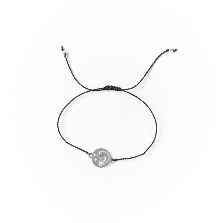 Matr Boomie Fair Trade - Wholesale Charm/Dangle Bracelet - Sterling Silver Cancer Zodiac Bracelet
