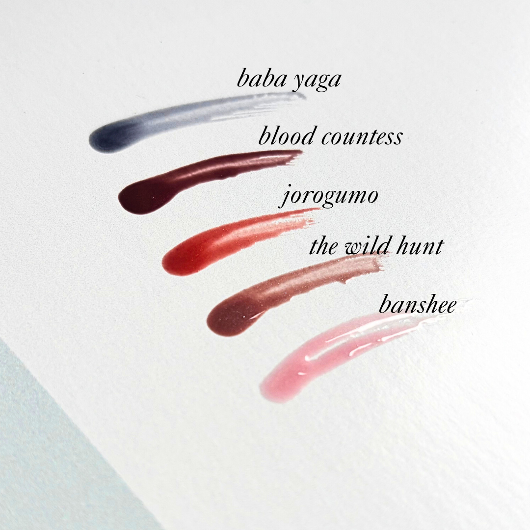 The Poison Path - Wholesale Lip Stain/Dye/Tint - Witchy Lip Oils | Highly Pigmented + Nourishing + Hydrating7