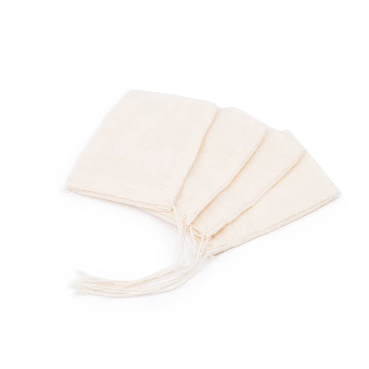 Fox Run Brands - Wholesale Food Storage Wrap/Bag - Fox Run Bouquet Garni Bags, Set of 4, 4" x 3" x 0.25"