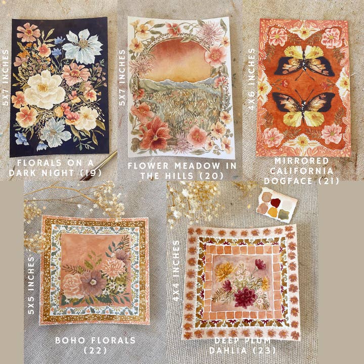 Lindsey Wells Art - Wholesale Art Print - Mix and Match Print Bundle (10 Prints of Your Choice)2