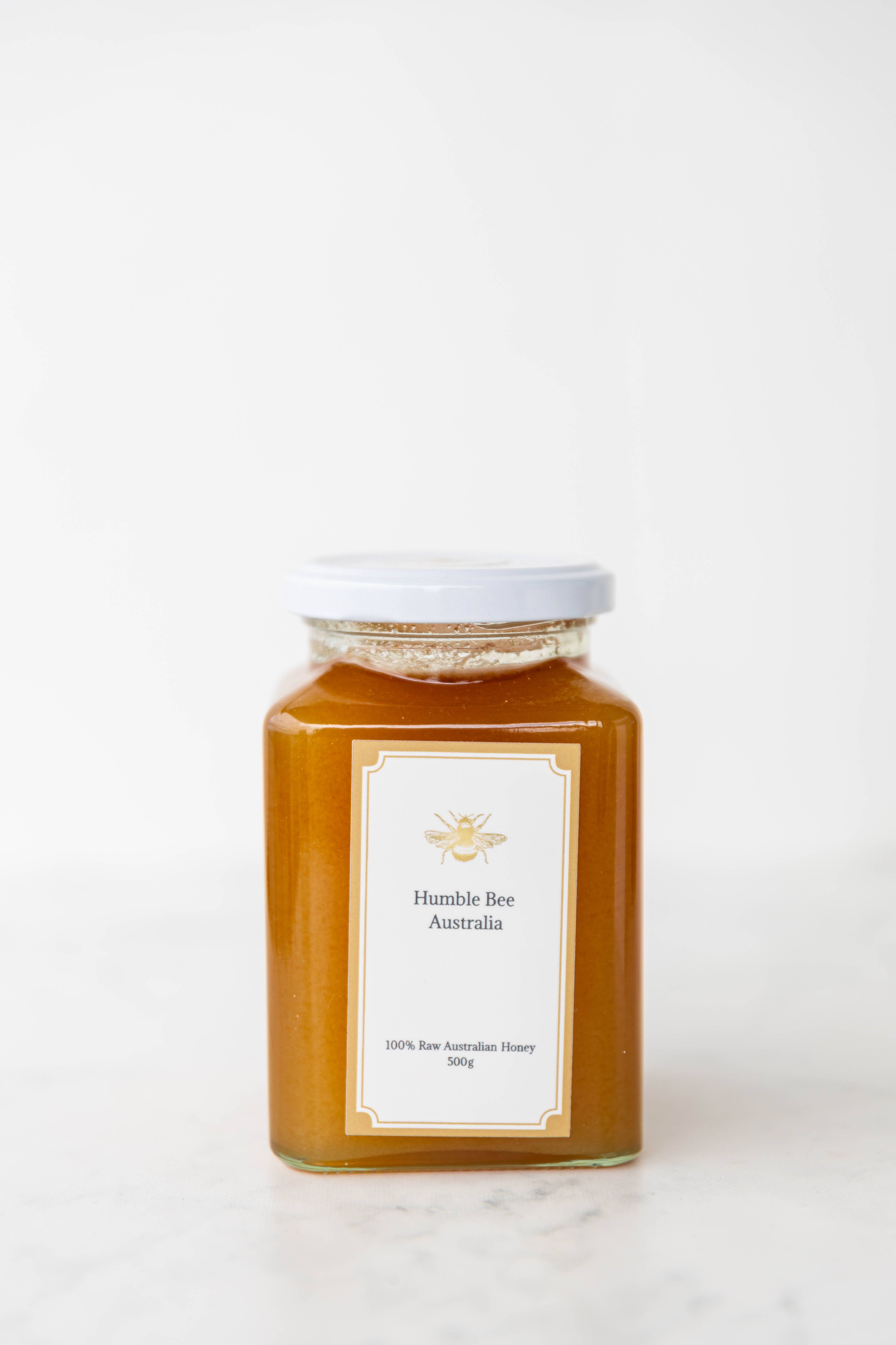 Humble Bee Australia - Wholesale Honey - 100% Raw Australian Honey - 500 Grams