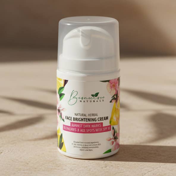 Bconscious Naturals™ Vegansk Urte Mørkepletfjerner/Daglig Fugtighedscreme (Kojic Acid) med SPF Beskyttelse
Lysnende & Jævn Hudtone Fugtighedscreme med Naturlig SPF Beskyttelse for engroshandel hos bconsciousnaturals