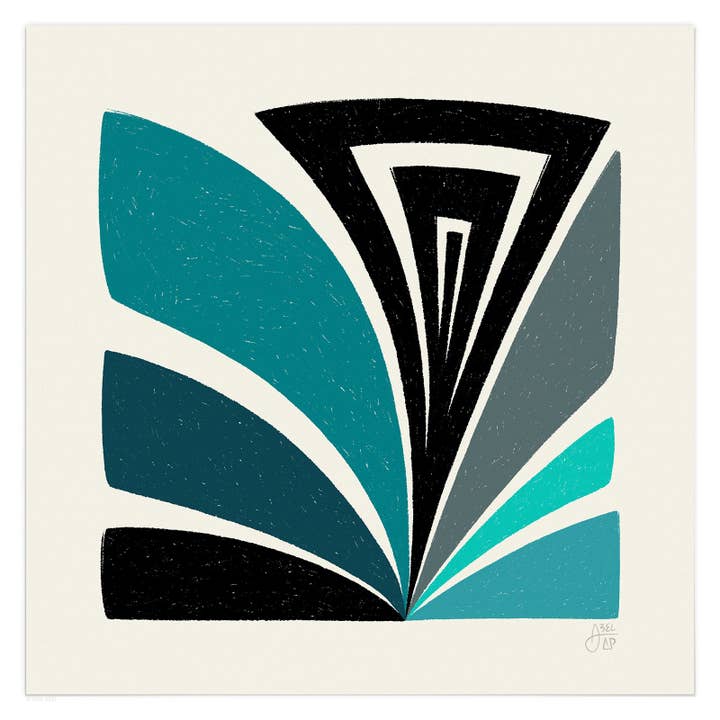 « Plant Form 008 » Imprimer AP200404 pour la vente par Abstract Pursuits