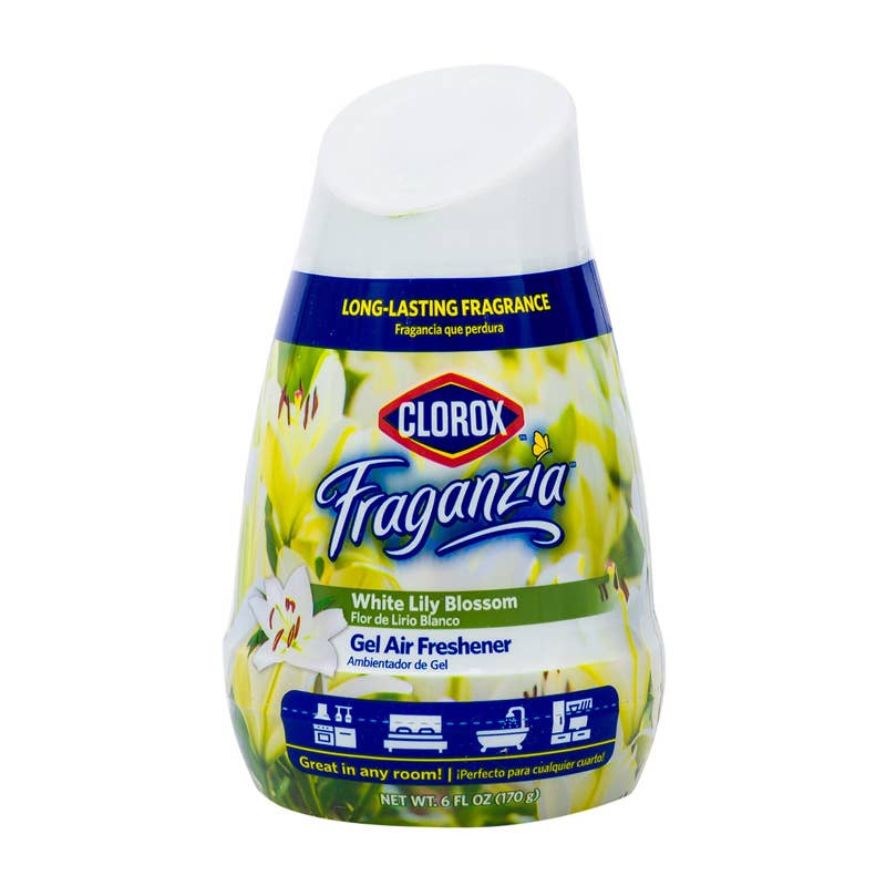 Deluxe Import Trading – Engroshandel Luftfrisker – Clorox Fraganzia Gel Luftfrisker - 6oz/170g - Liljeblomst0