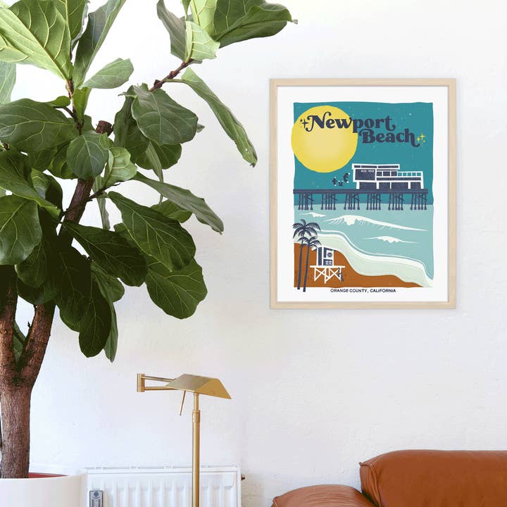 Sunday Arvo Surf Club - Wholesale Art Print - Newport Beach