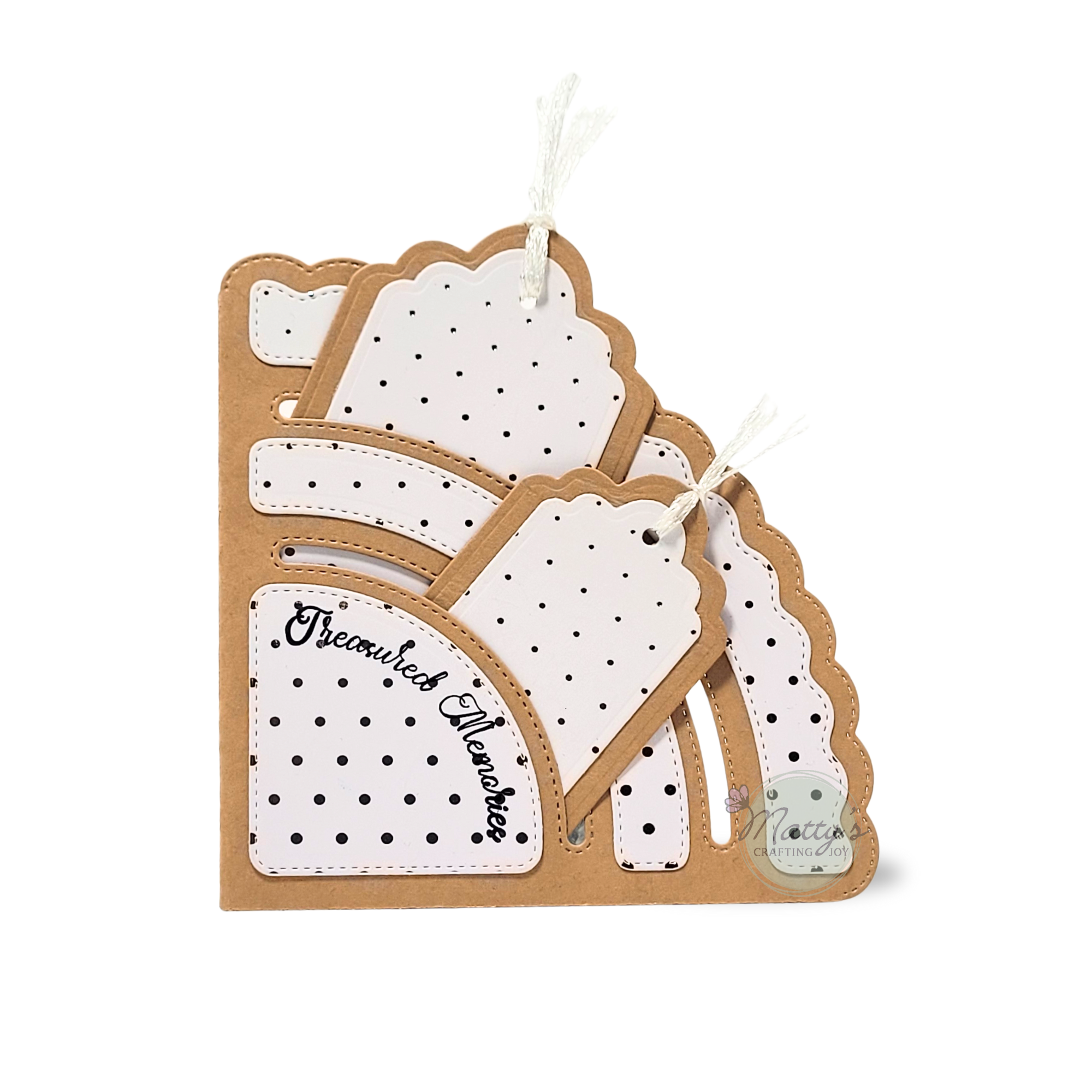 Matty's Crafting Joy – wholesale Scrapbook – Slotted Corner Pocket Die - New Edition, Set of 41