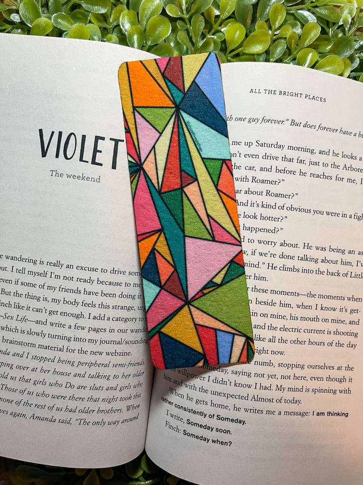 Farvede glas filt bogmærke for engroshandel hos Sharp Thoughtlings