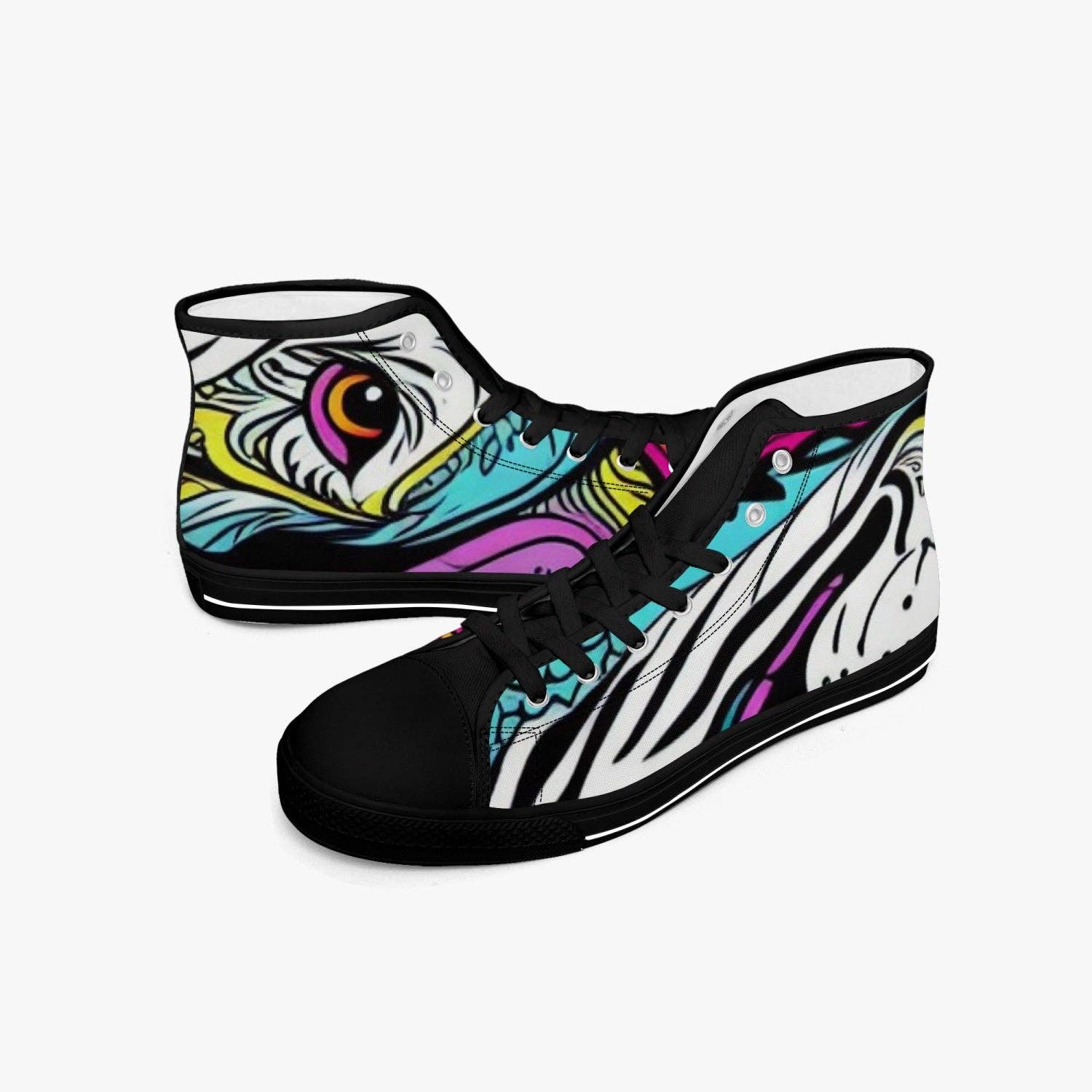 Alma - Wholesale Lifestyle Sneakers - Women's - Flow Rover High-Top Canvas Shoes12