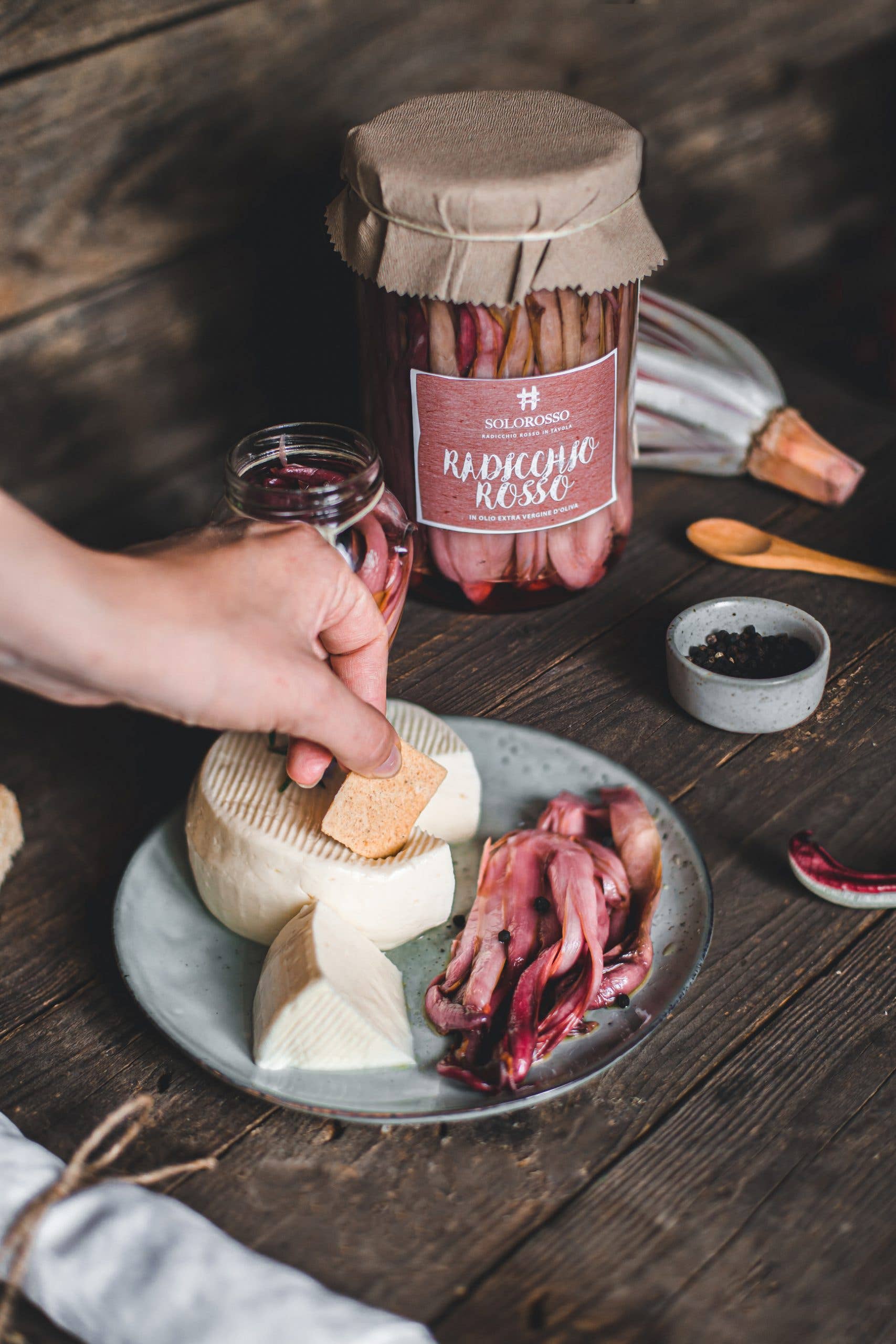 Solo Treviso - Wholesale Pickled Vegetables - Radicchio in oil2