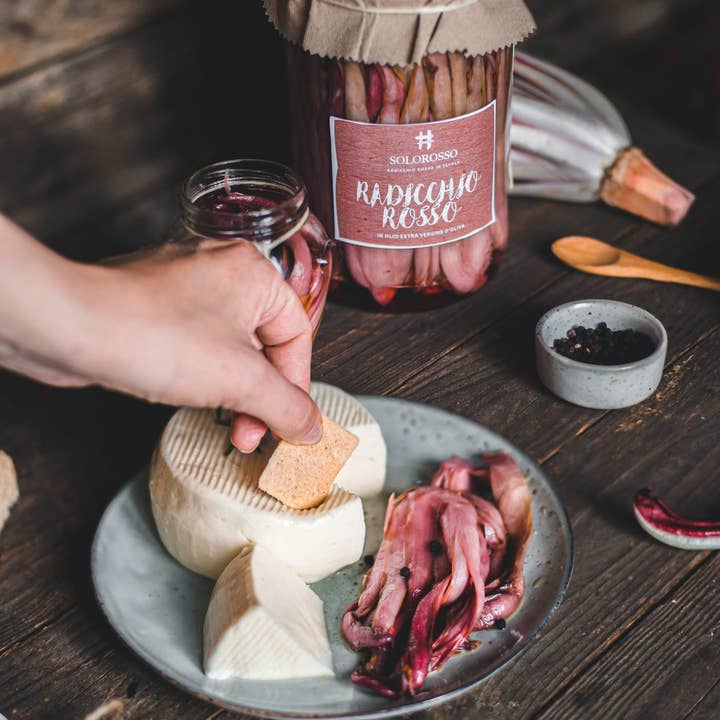 Solo Treviso - Wholesale Pickled Vegetables - Radicchio in oil2