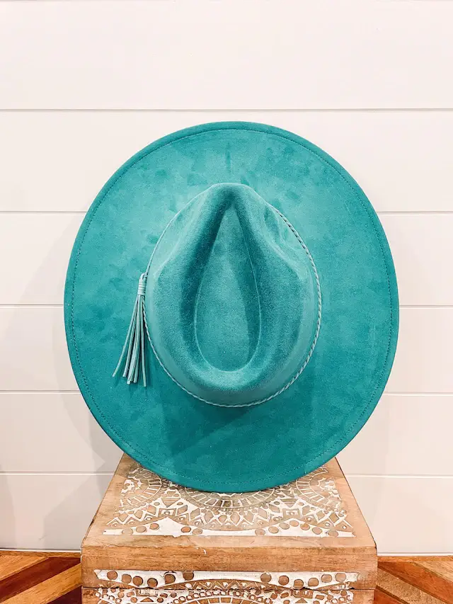 Willie & Dolly Designs - Wholesale Fedora - Women's - Blank Vegan Suede Hat17