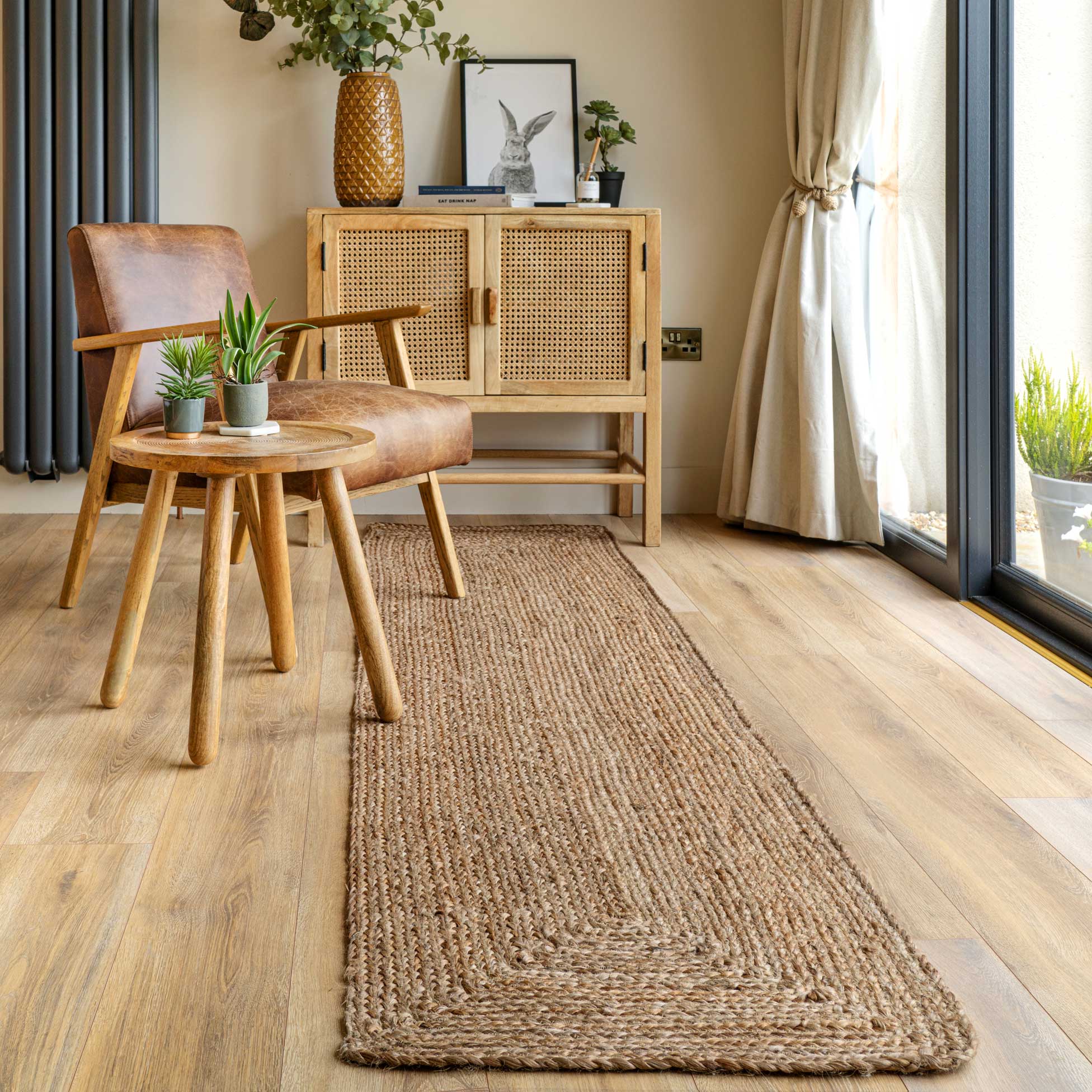 absolutely natural lifestyle - Wholesale Vloerkleed - Rechthoekig handgevlochten jute vloerkleed3