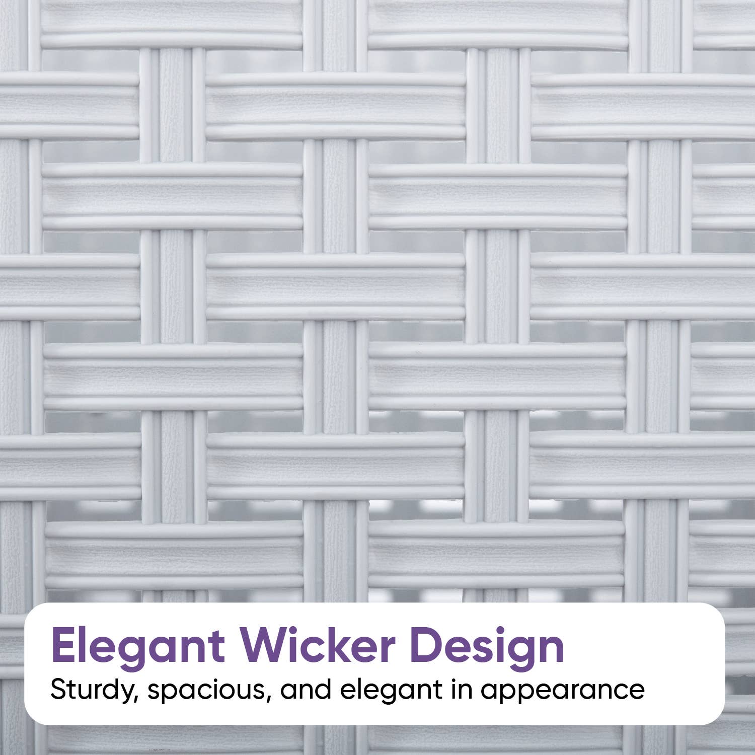 Superio Brand - Wholesale Laundry Hamper - Wicker Design Laundry Hamper, 60 Liter Tall Laundry Hamper9