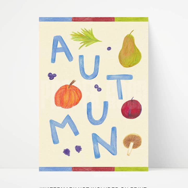 Impression d'art d'automne pour la vente par Proper Good