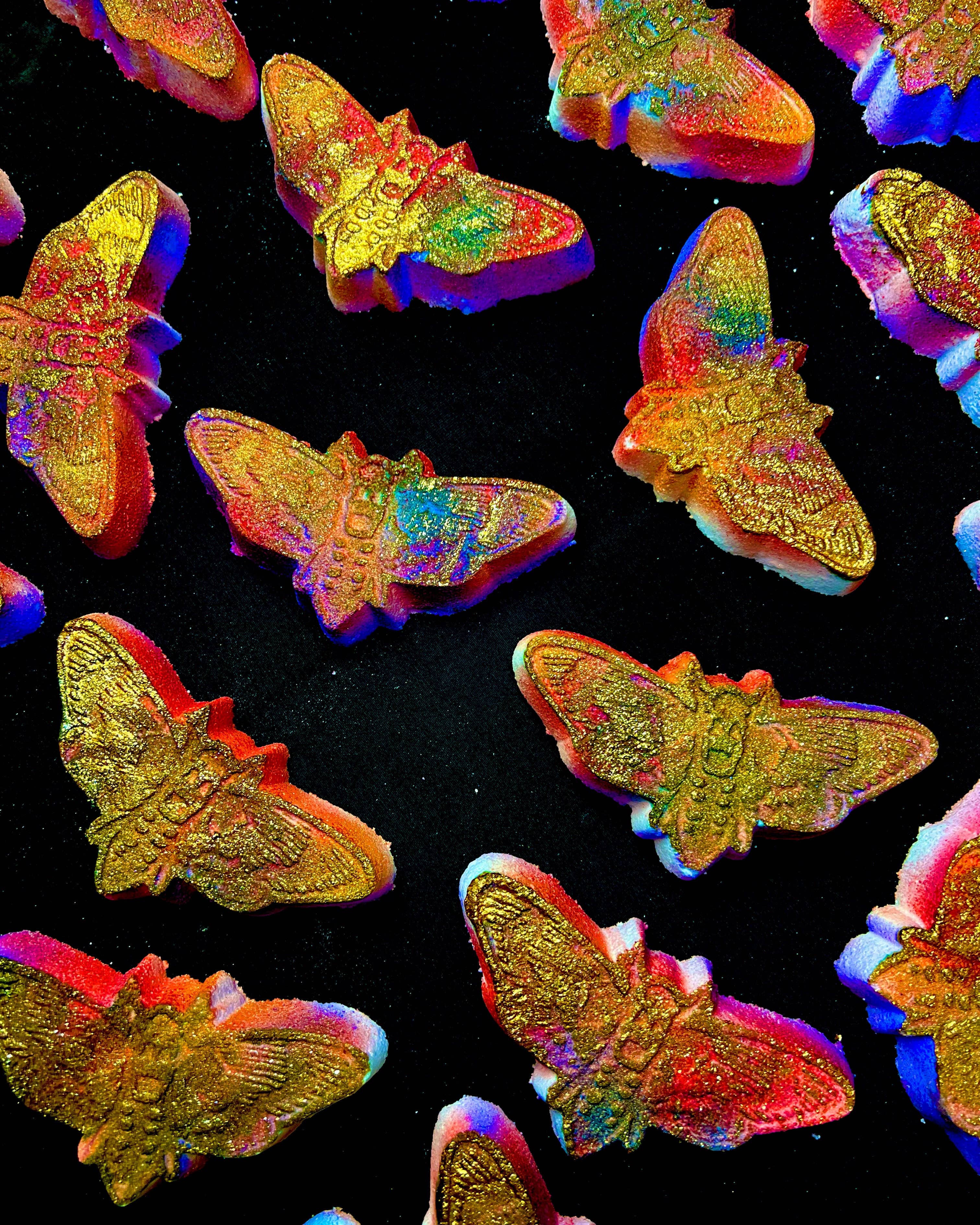 Man on the Moon Mystics - Wholesale Bath Bomb/Fizz - Death Moth Bath Bomb2