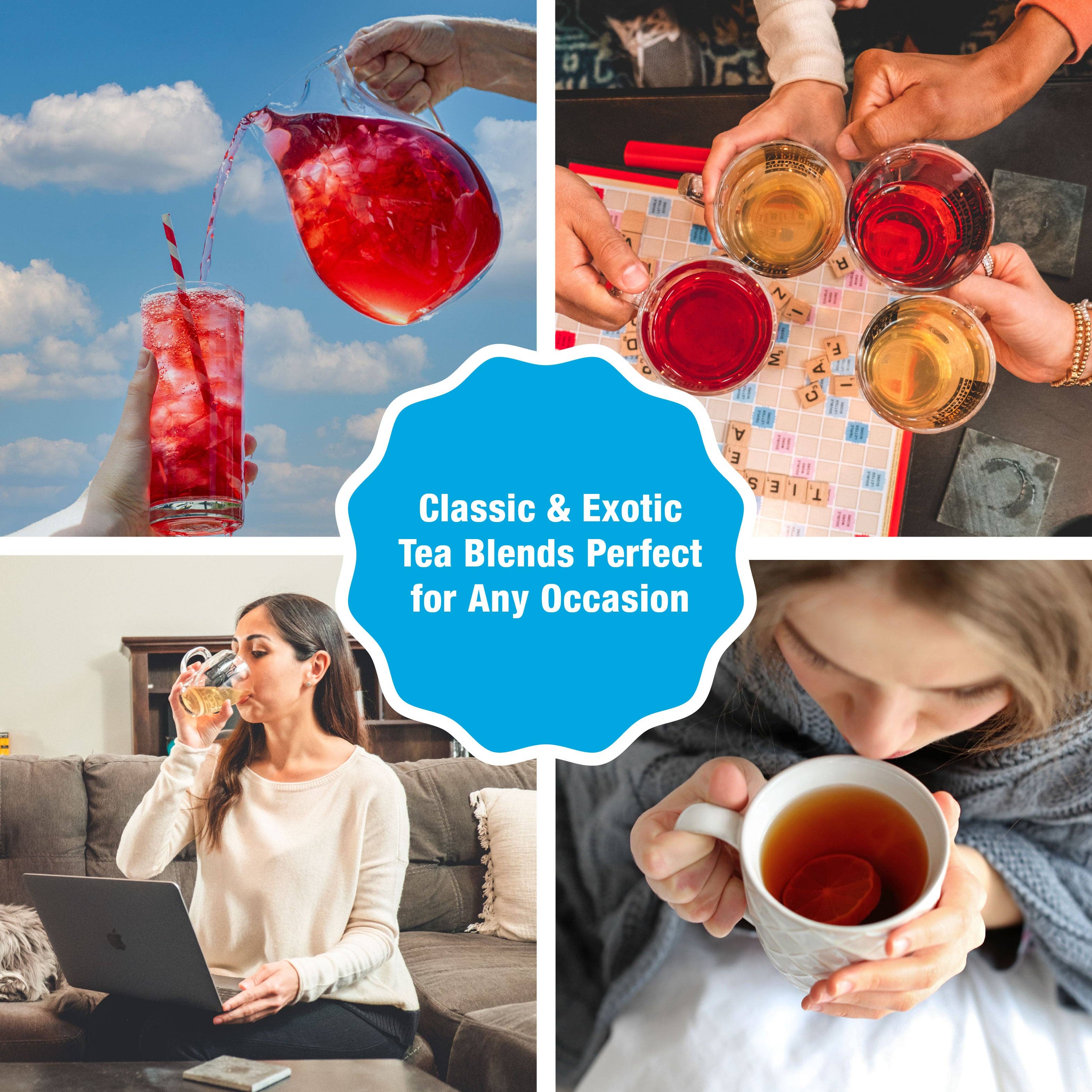 Tiesta Tea Company (loose leaf teas & accessories) - Vente Thé en vrac - Forever Berry - Thé Blanc Tropical Açaï19