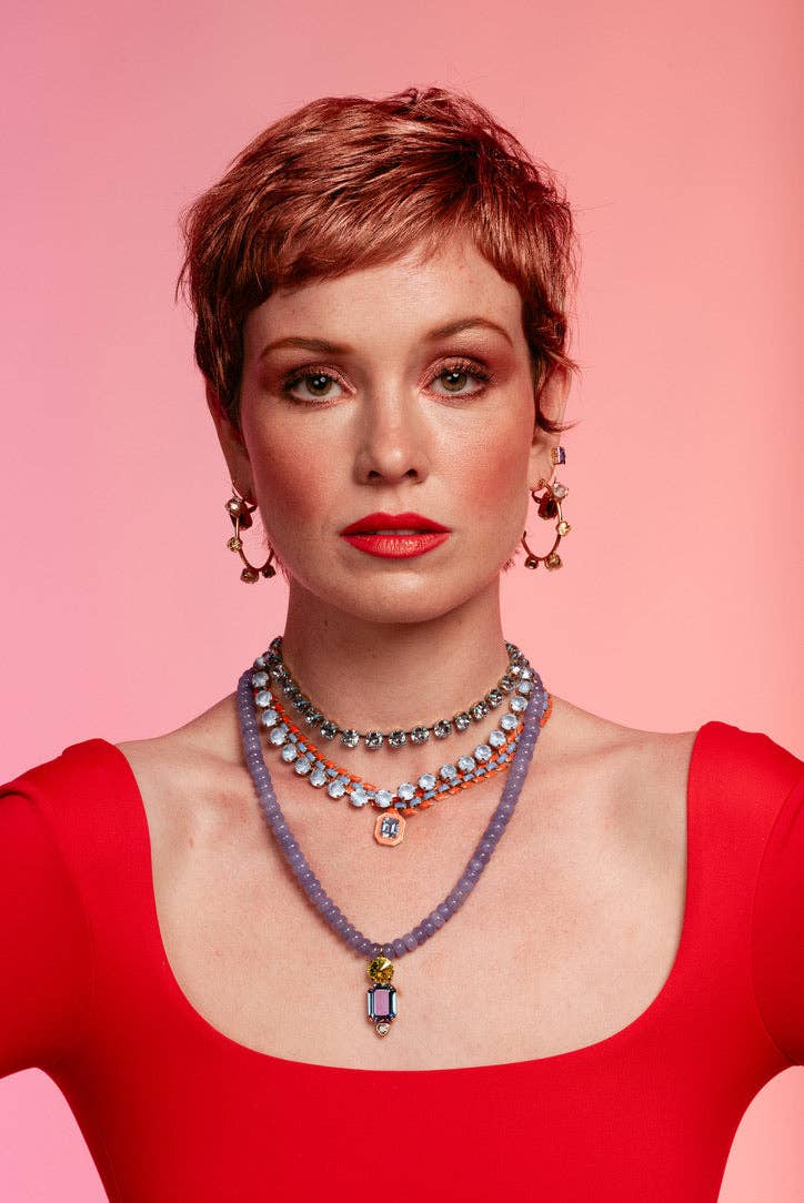 TOVA – wholesale Stud/post earrings – Adele Earrings in Candy Crush4