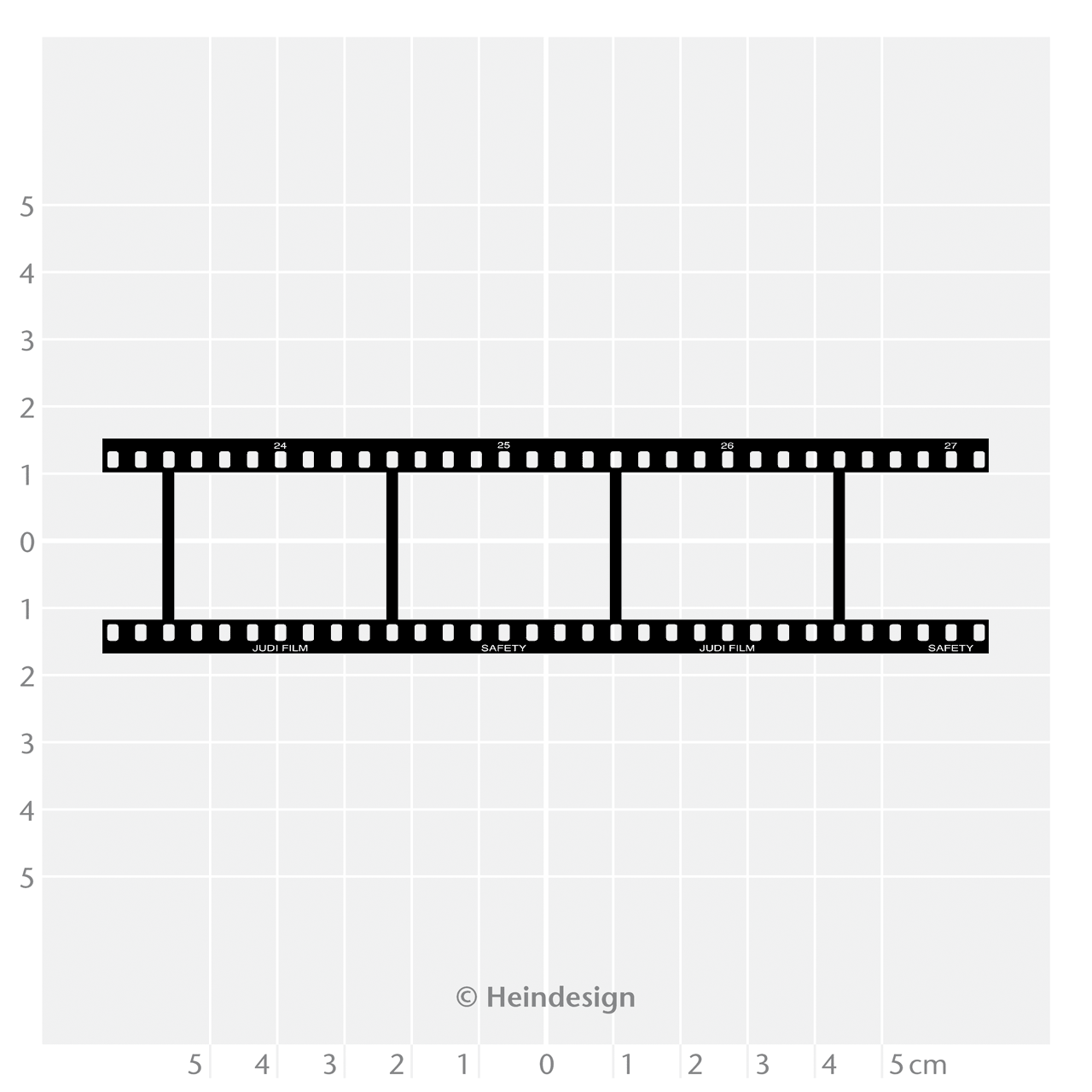 Heindesign - Wholesale Rubber/Decorative Stamp - Stamp: filmstrip1