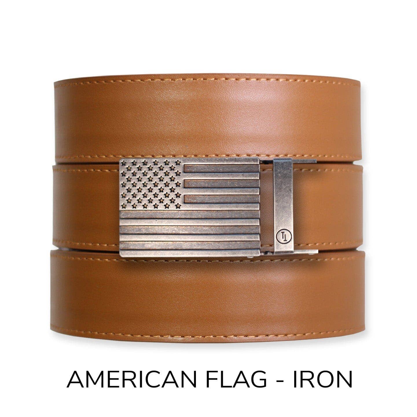 Tough Apparel - Wholesale Belt - Men's - British Tan Top Grain Leather Ratchet Belt & Buckle Set16