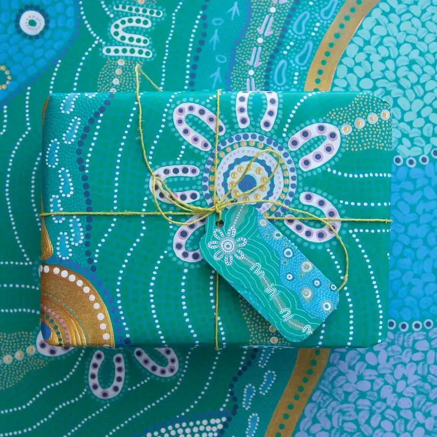 Earth Greetings - Wholesale Wrapping Paper Roll - Flat Wrapping Paper - Our Favourite Place (Pack of 6)1