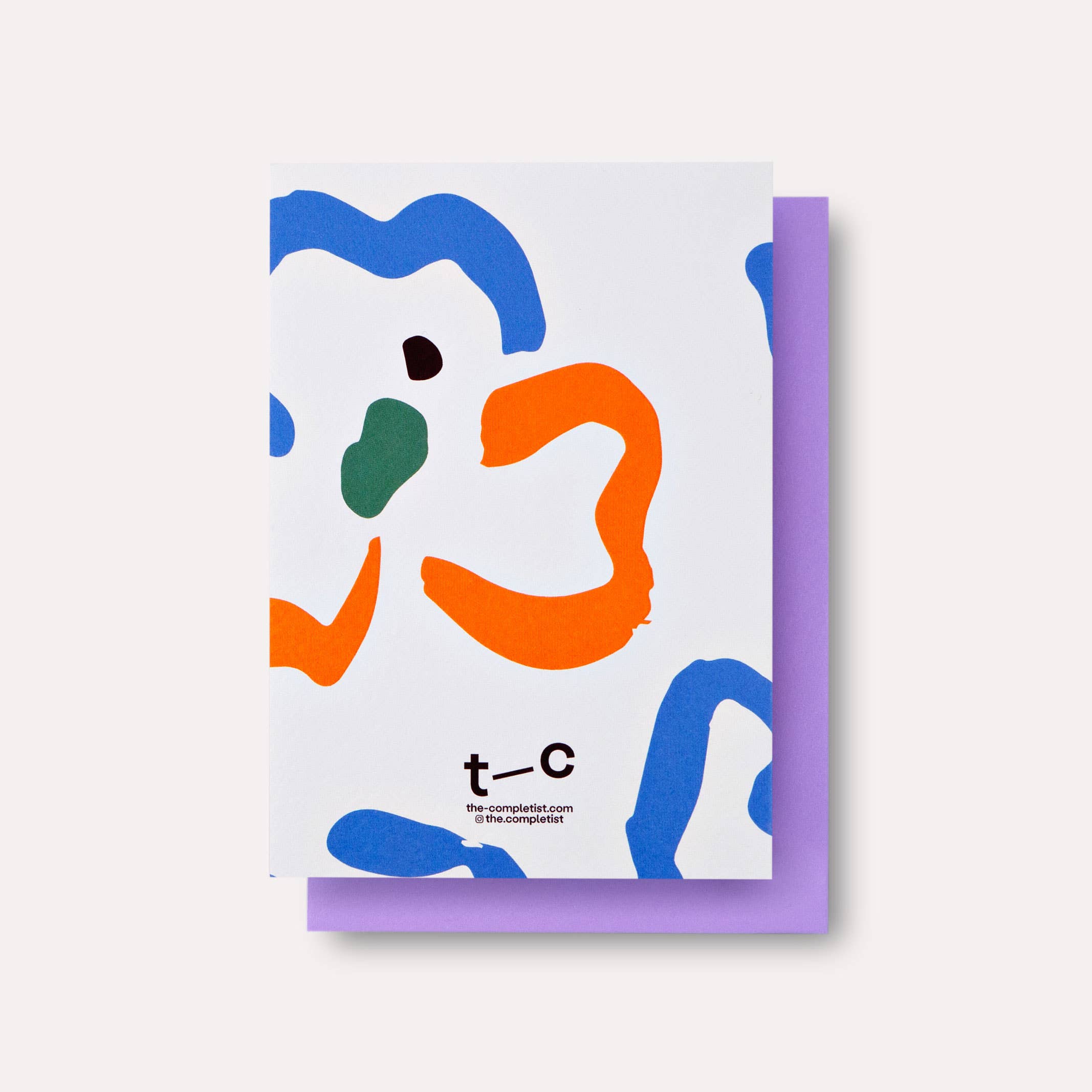 The Completist (No duties on USA orders!) – wholesale Thank you card – Ghost Flower Thanks Card1