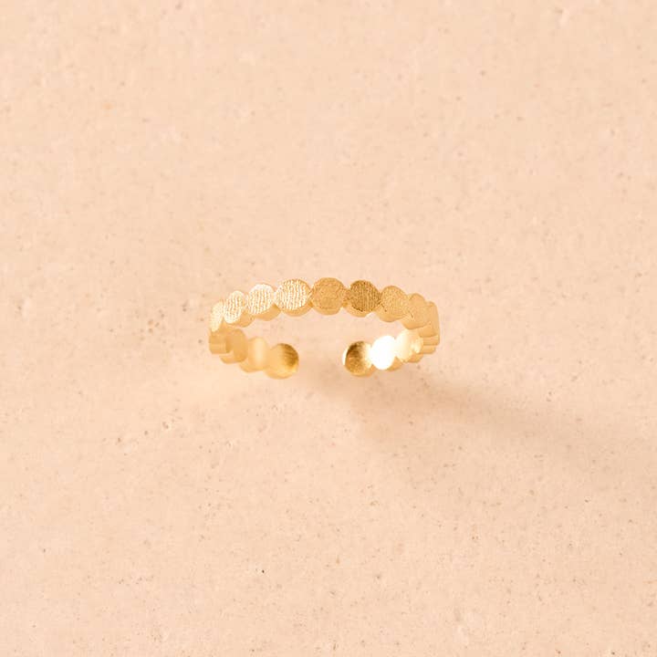 Agapée Jewelry - Wholesale Band/Stacked Ring - Anatole II Ring | Jewelry Gold Gift Waterproof