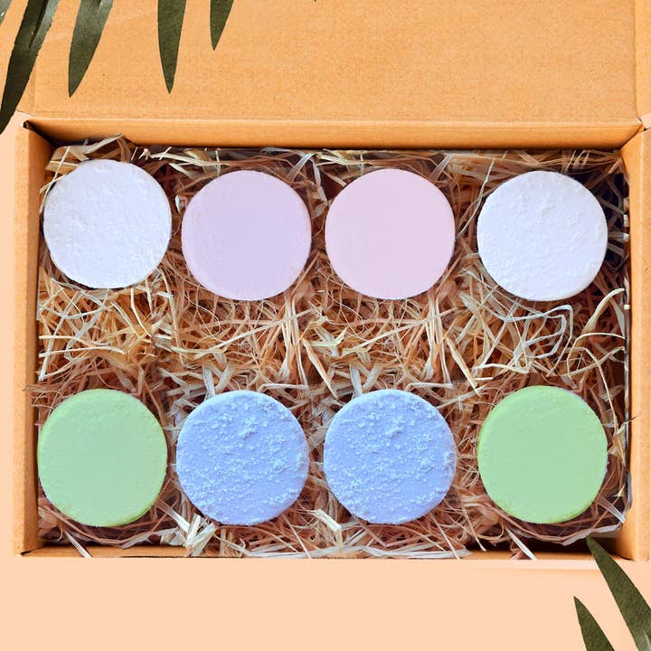 Nakura Bio - Wholesale Body Scrub/Exfoliant - Box 8 Scrub Discs - Exfoliating and Moisturizing for Legs and Feet