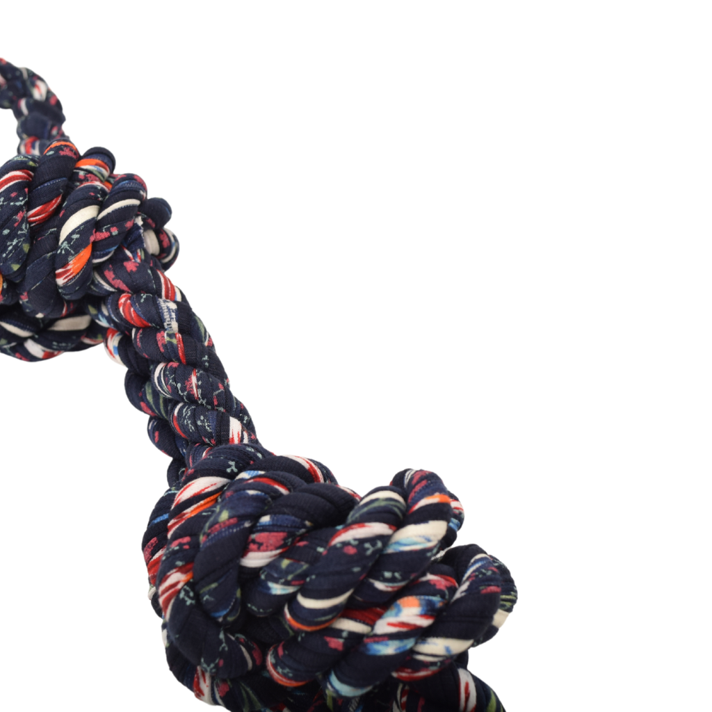 Shreds + rerope - Vendita all'ingrosso Giocattolo di corda - Cani - ReRope - Giocattolo per cani ad anello riciclato, 3 misure (assortimento da 10 pezzi)6