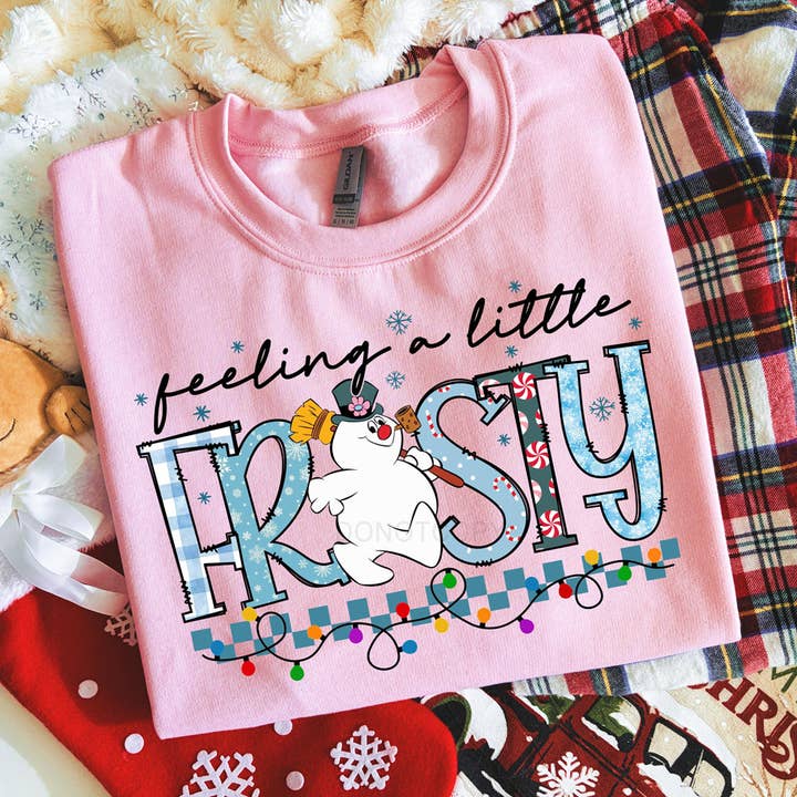 Een beetje ijzig DTF-hittetransfer voor wholesale door Trendy Transfers