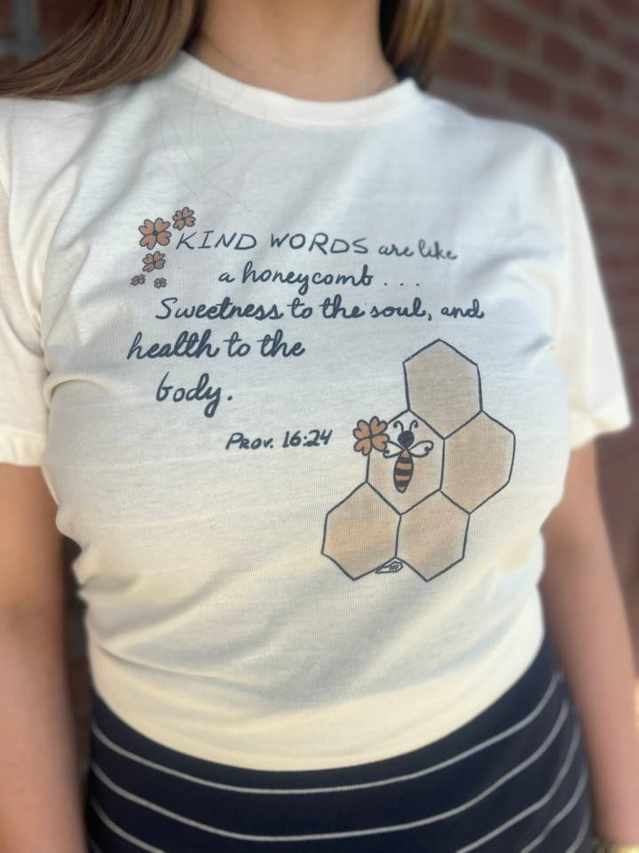 T-shirt Mots Gentils pour la vente par Faith Family Farm KY