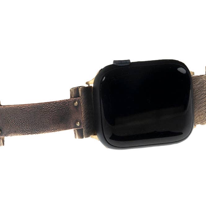 Watchcraft – Engroshandel Urrem/rem - Dame – Apple Watch-rem i mørk kobber - smal1