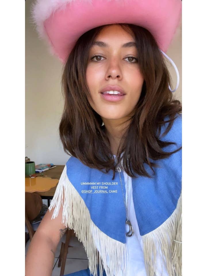 Shop Journal Vintage - Wholesale Shirt - Women's - Fringe chain detachable collar2