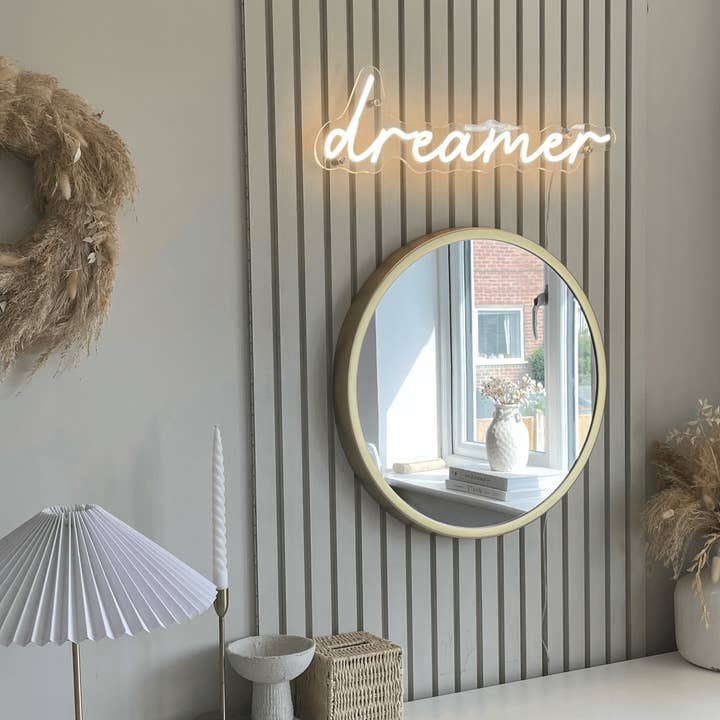 DREAMER LED NEON SIGN for wholesale by Little Rae