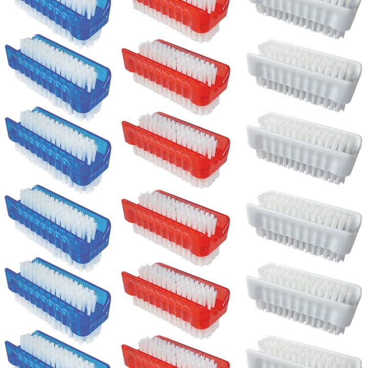Hand & Nail Brush 3-Pack - Case of 144 for wholesale by LOLA